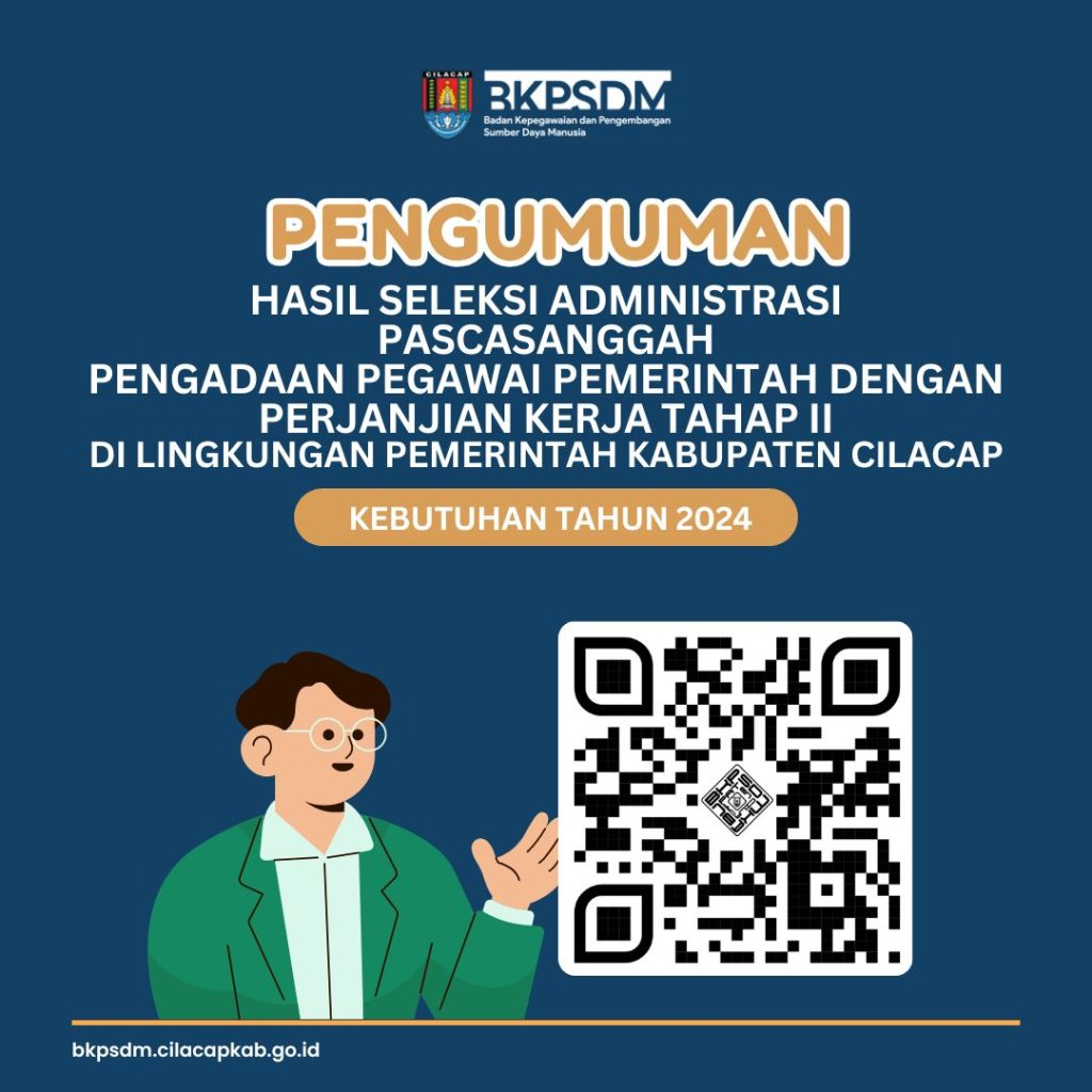 HASIL SELEKSI ADMINISTRASI PASCASANGGAH PPPK TAHAP II KEBUTUHAN TH. 2024 10 HASIL SELEKSI ADMINISTRASI PASCASANGGAH PPPK TAHAP II KEBUTUHAN TH. 2024 10