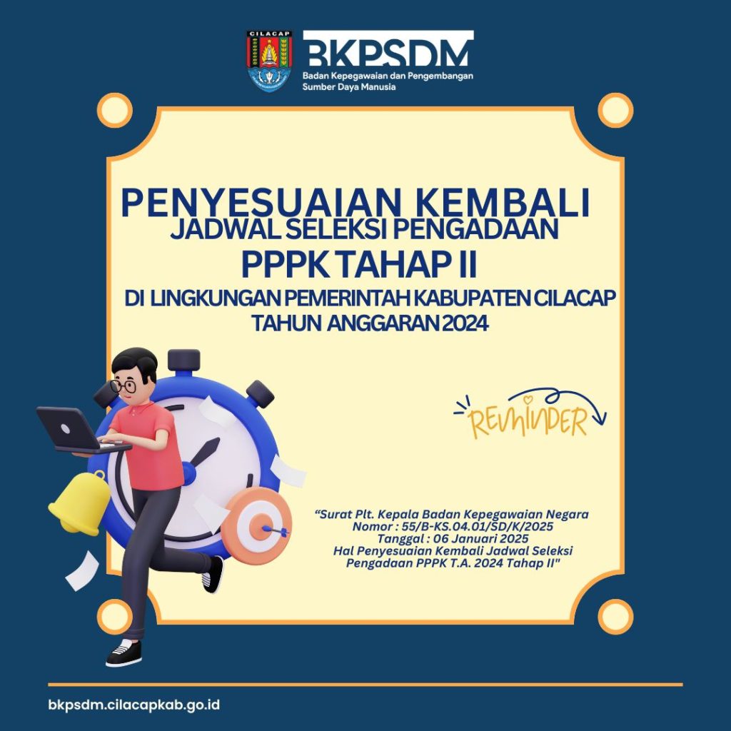 PENYESUAIAN KEMBALI JADWAL SELEKSI PPPK TAHAP II TAHUN ANGGARAN 2024 7