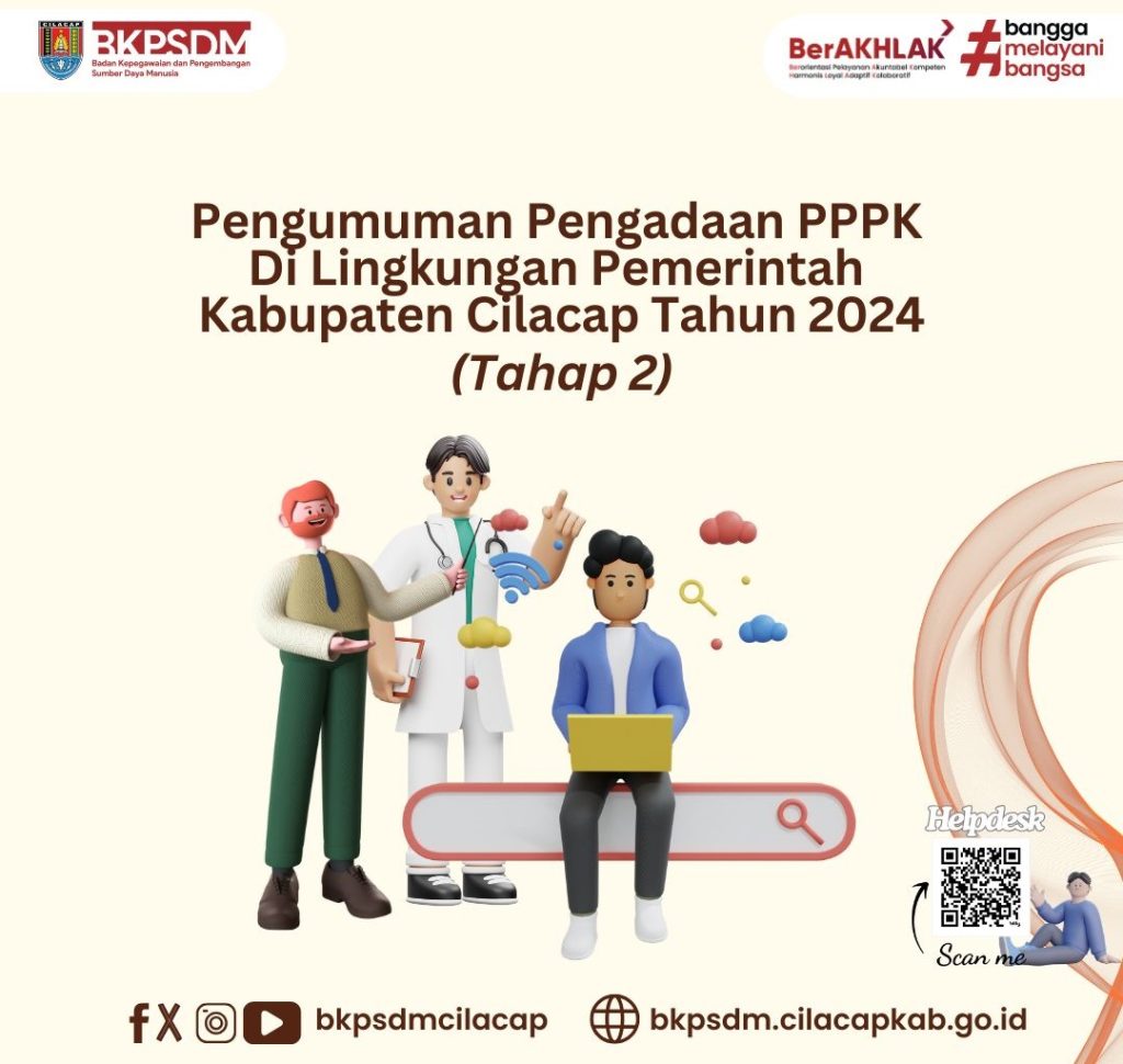 PENGUMUMAN PENGADAAN PPPK TAHAP II DI LINGKUNGAN PEMERINTAH KABUPATEN CILACAP TAHUN 2024 7